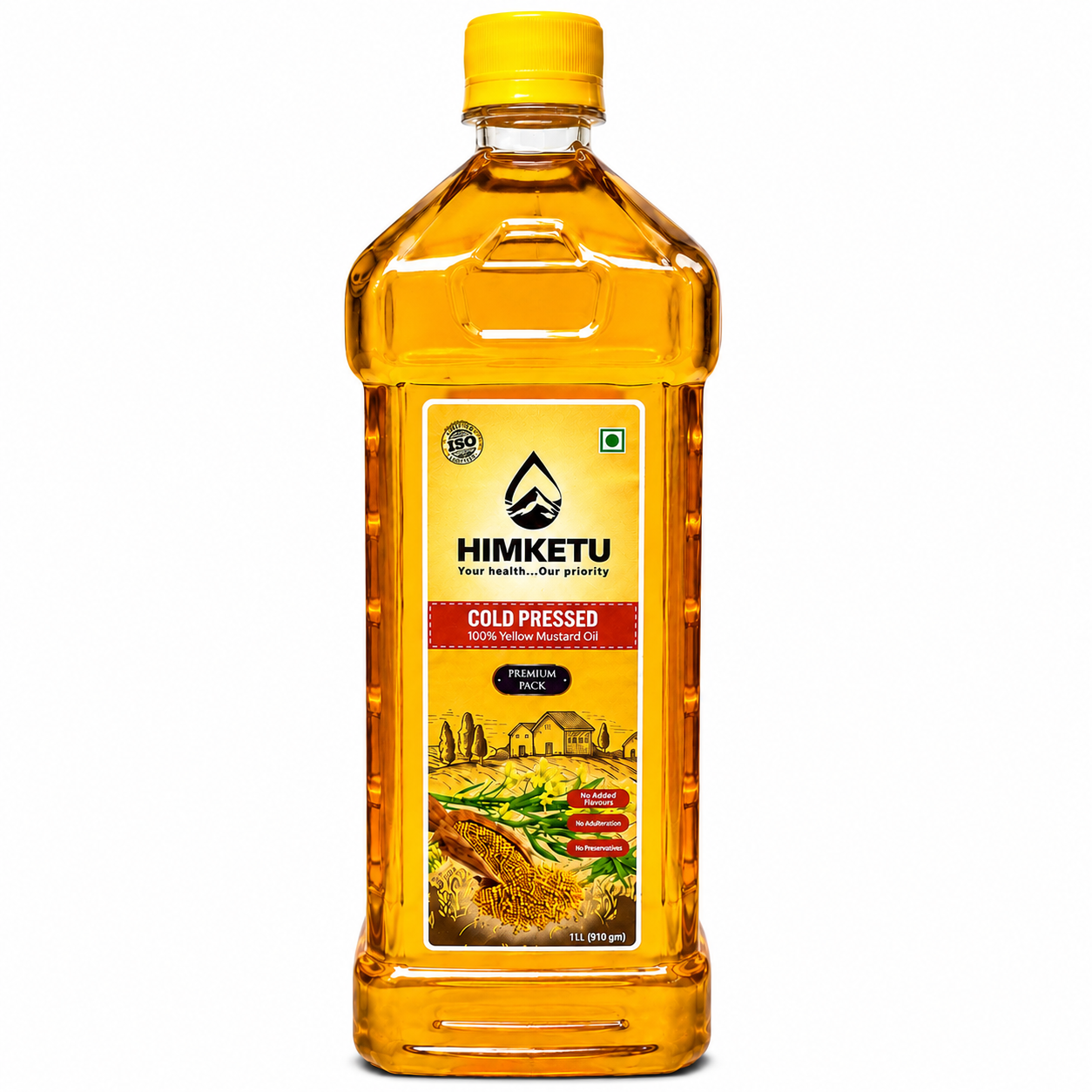 Yellow Mustard Oil | Cold-Pressed & Hexane-Free