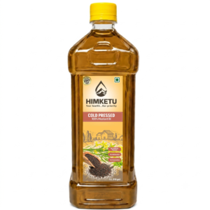 100% Black Mustard Oil | Cold-Pressed & Hexane-Free
